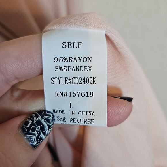 Kittenish Sleeveless Mini Dress Beige Women's Large Casual Night Out Neutral - Picture 8 of 9